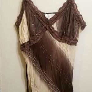 Nwot large medium a little see through